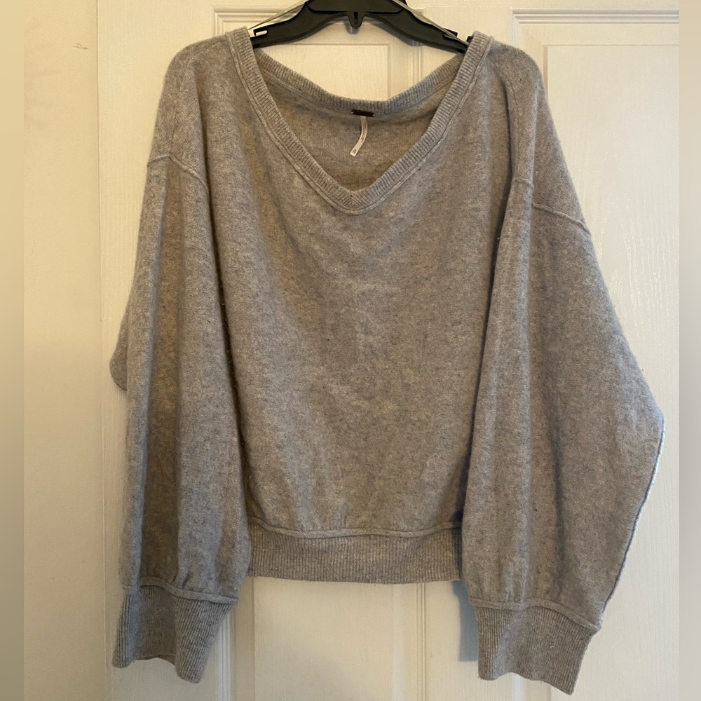 Free People Oversize Cashmere Sweater